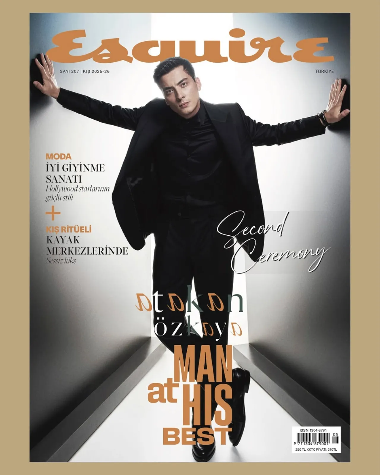Atakan Özkaya Wins BIG HOPE Award and Graces the Cover of Esquire Turkey