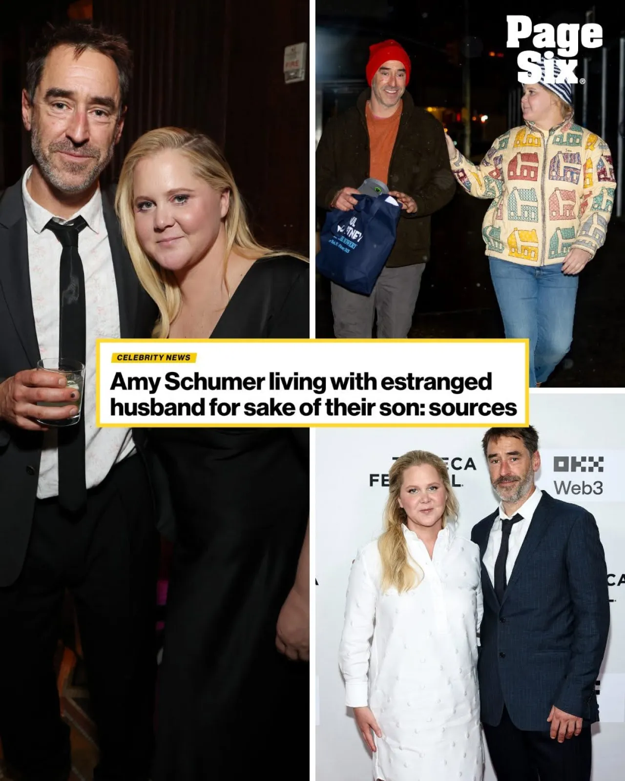 Amy Schumer Co-Parents with Estranged Husband Chris Fischer, Prioritizing Son's Well-Being