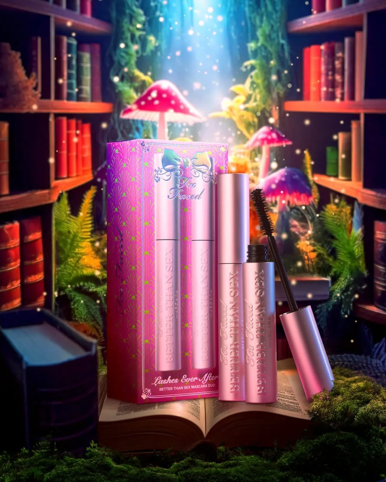 Too Faced Launches Limited Edition Lashes Ever After Set with Two Full-Size Mascaras