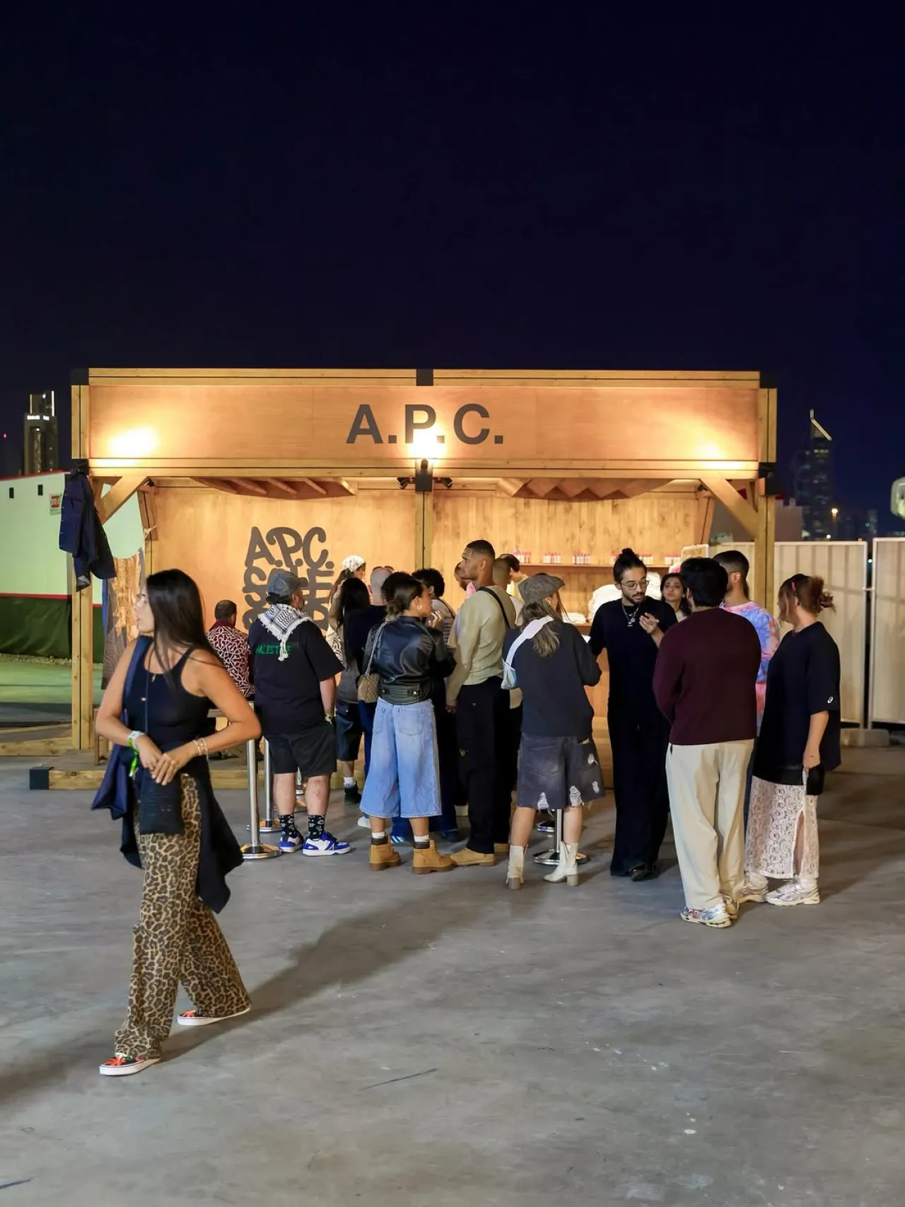 APC Hosts Custom Tie-Dye Workshop at Sole DXB Street Culture Festival