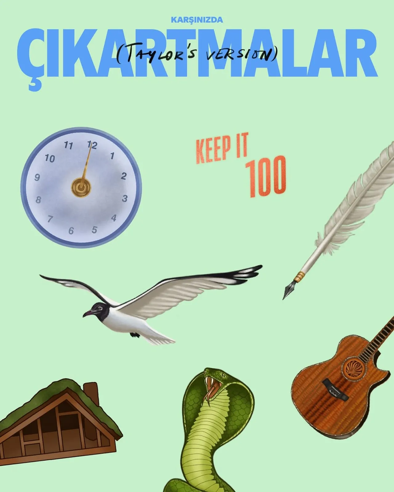 Taylor Swift Releases Special Eras-Themed Sticker Pack for Spotify Playlist Covers