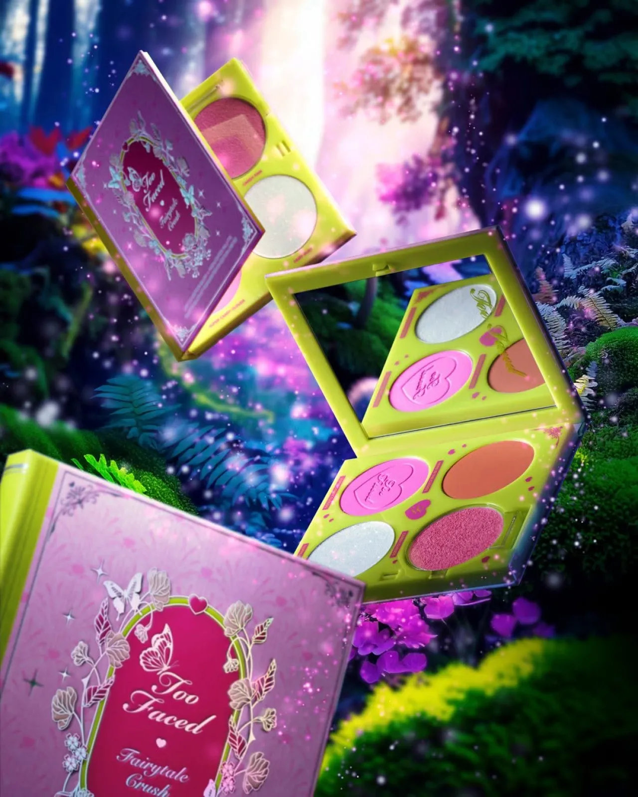 Too Faced Launches Fairytale Crush Blush & Highlighter Set for Festive Glam