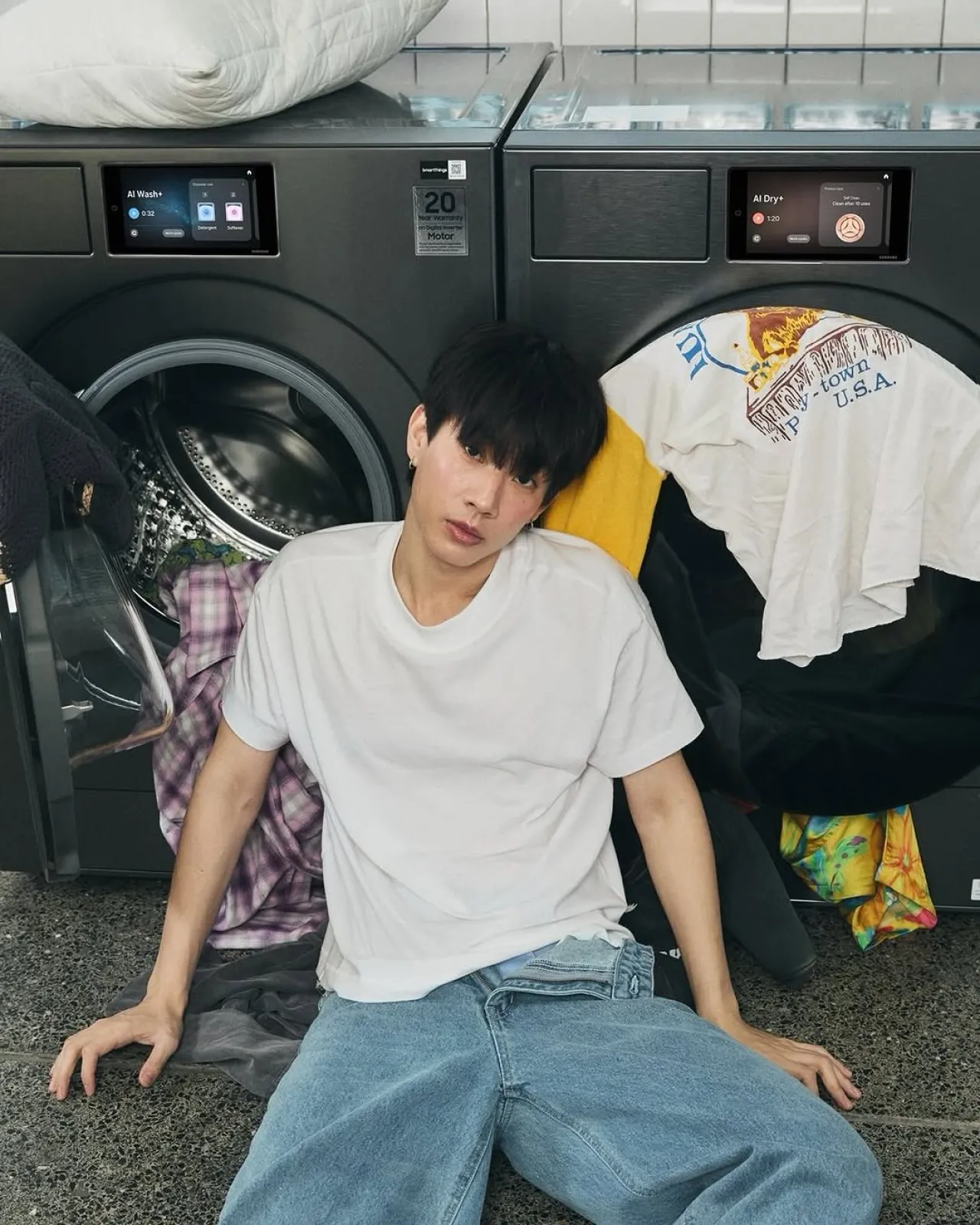 Samsung's Bespoke AI Laundry Solution Gains Popularity with Thai Celebrities