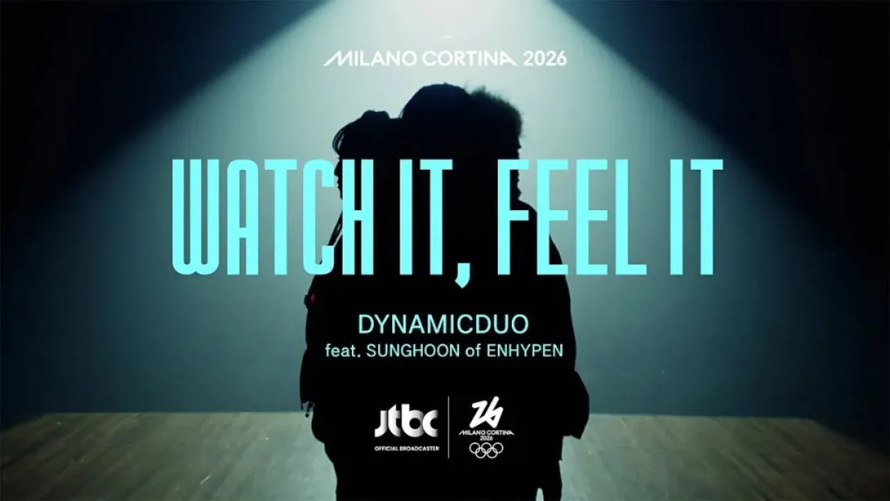 ENHYPEN's Sunghoon Stars in Dynamic Duo's 2026 Milano Cortina Winter Olympics Anthem "Watch it Feel it"