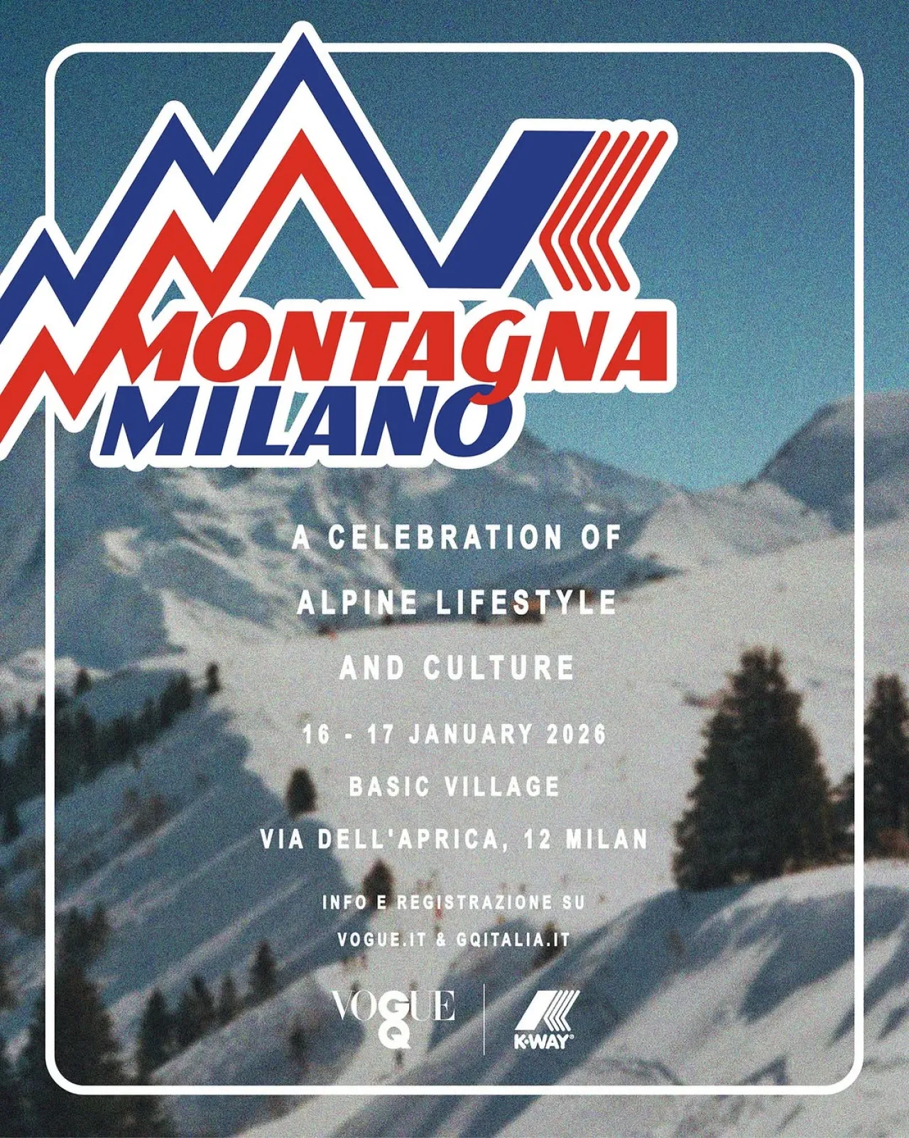 Vogue Italia and GQ Italia Partner with K-Way for 