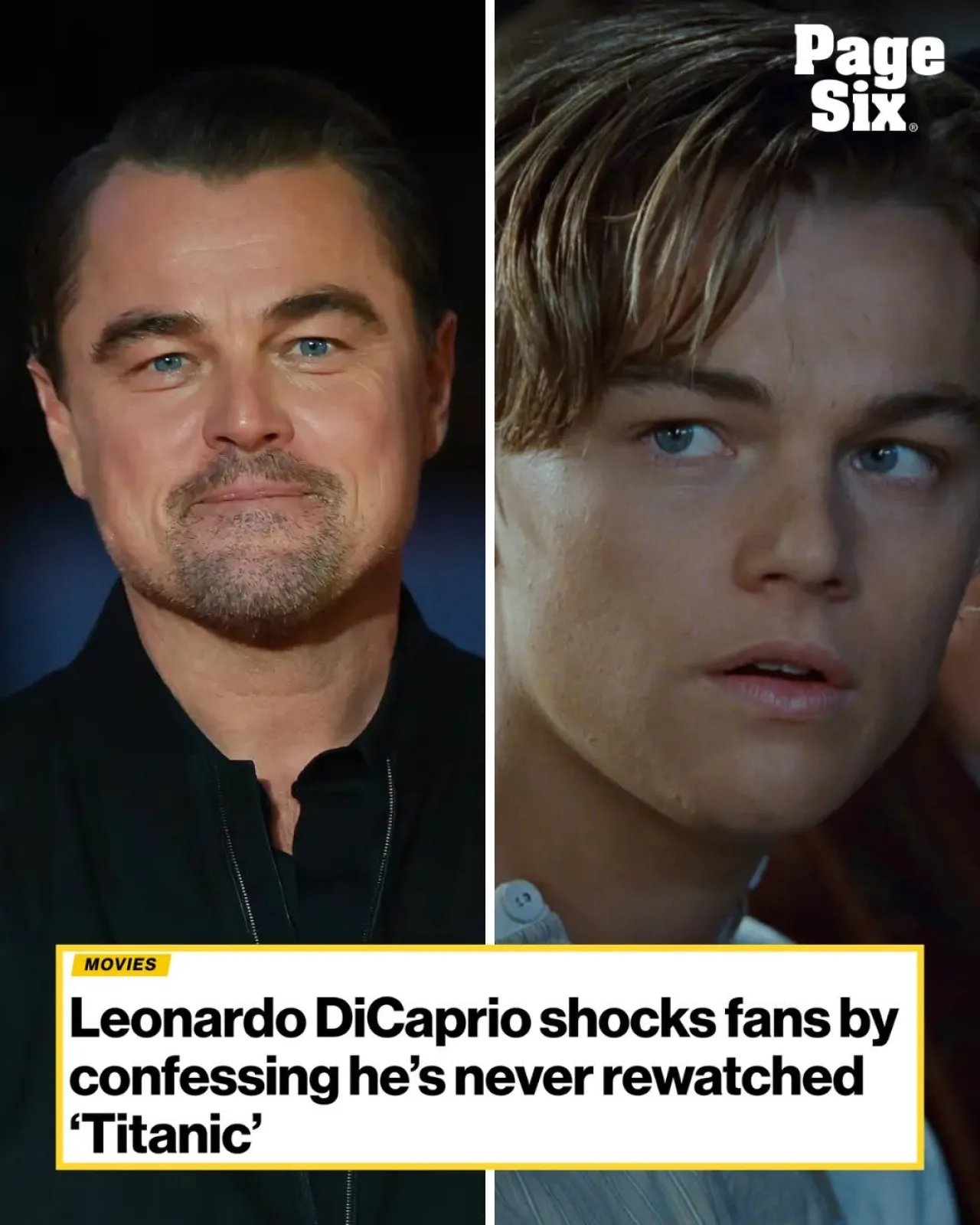 Leonardo DiCaprio Reveals He Hasn't Rewatched 'Titanic' in Decades