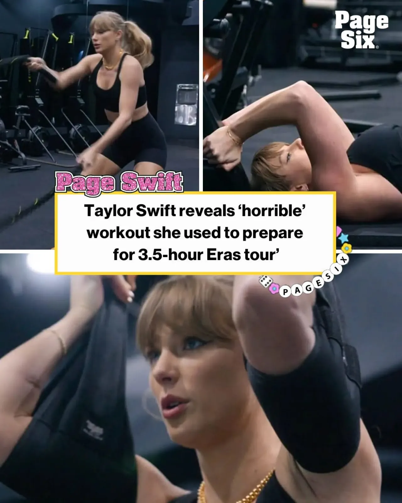 Taylor Swift's Intense Eras Tour Workout Routine Revealed