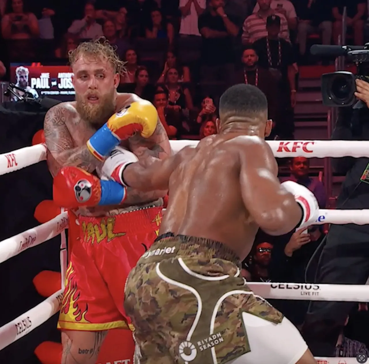 Anthony Joshua Delivers Spectacular Knockout to Jake Paul in High-Profile Bout