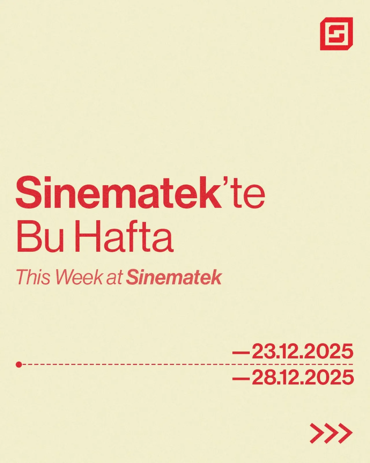 European Award Season Film Screenings in Istanbul from December 23-28