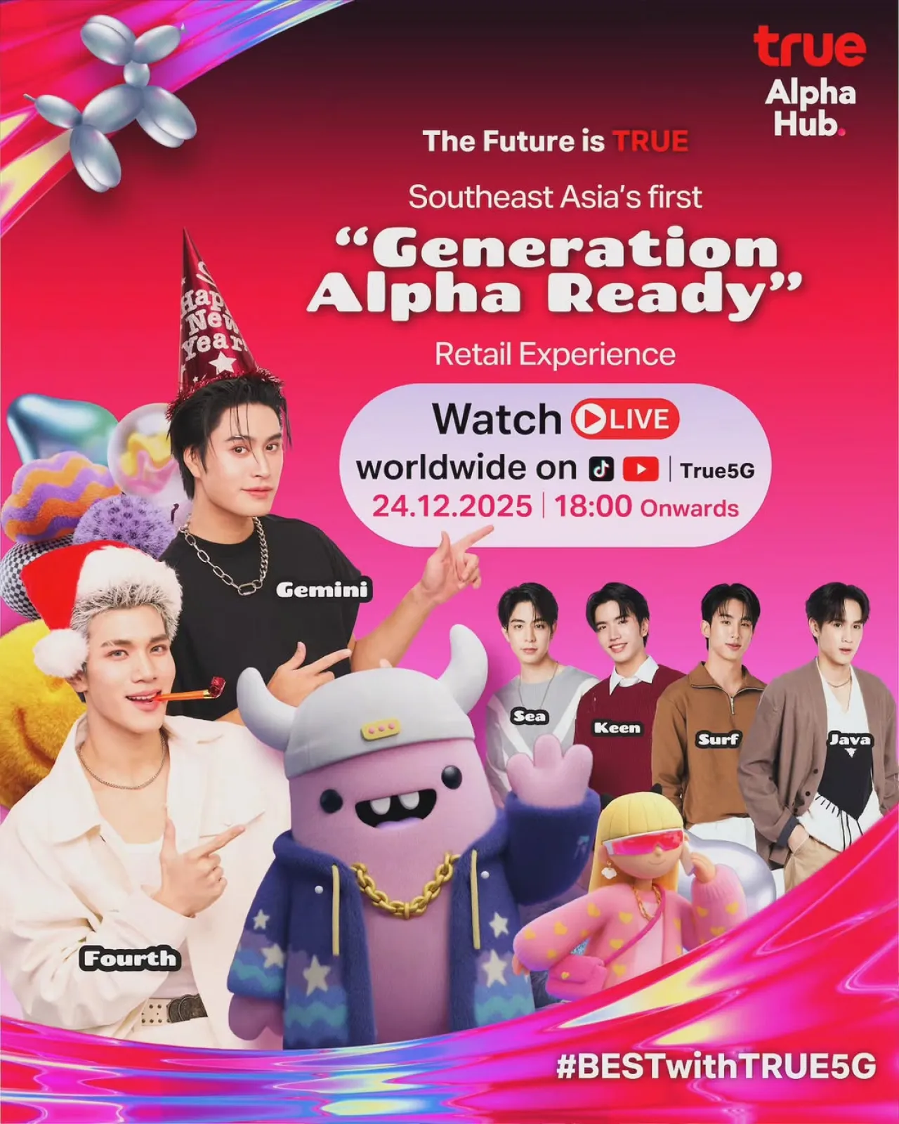 True Alpha Hub Opens in Siam Square, Pioneering Generation Alpha Retail Experience