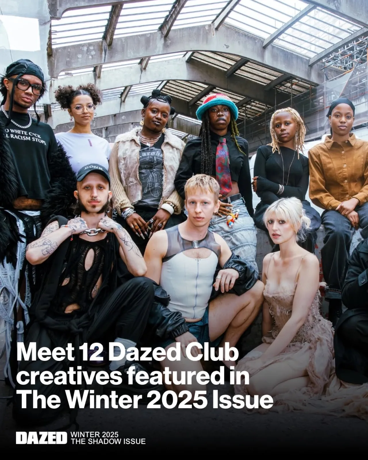 Dazed Magazine Spotlights Creative Community in Winter 2025 Shadow Issue
