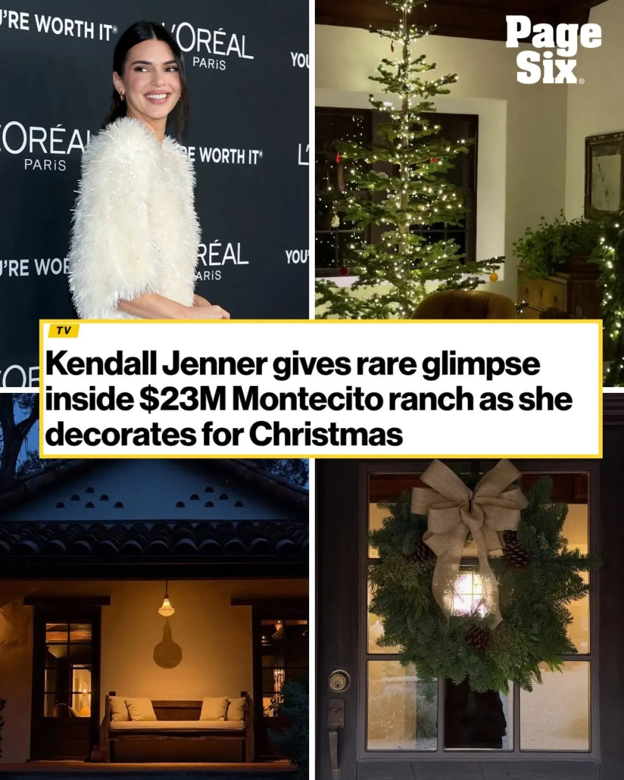 Kendall Jenner Reveals Inside Look at $23 Million Montecito Ranch Estate