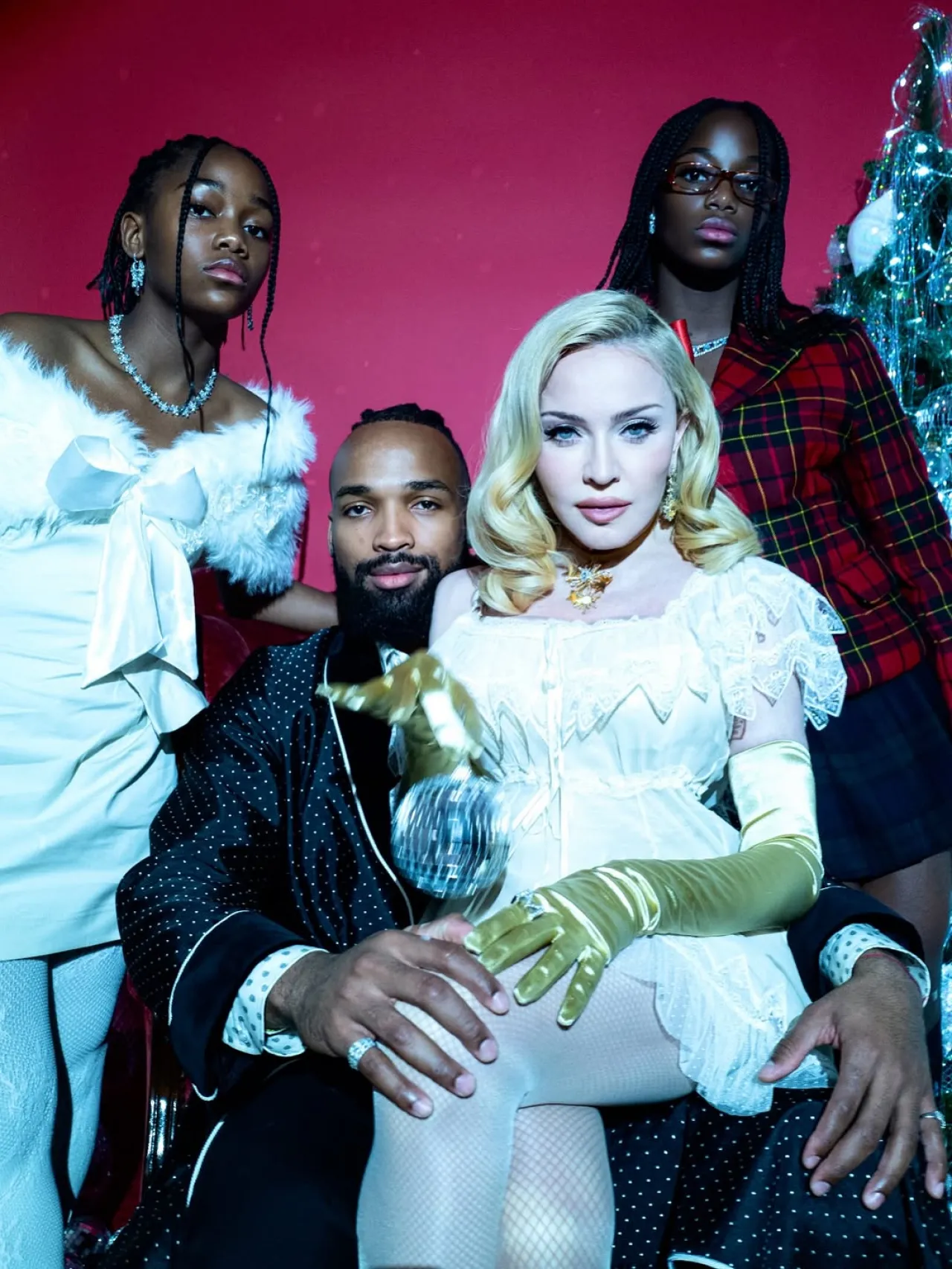 Madonna Spreads Festive Cheer with 