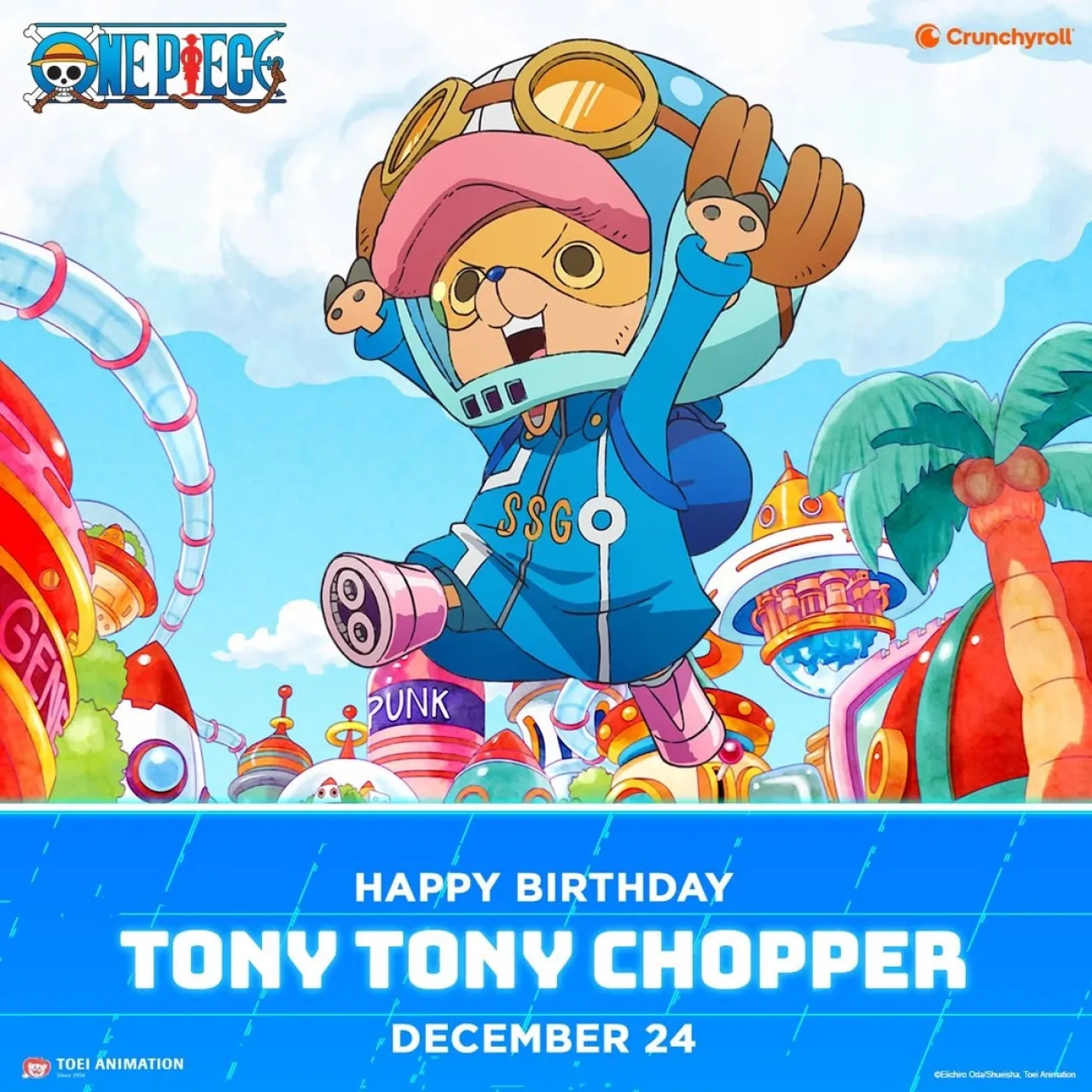 Crunchyroll Celebrates One Piece's Tony Tony Chopper with Birthday Event
