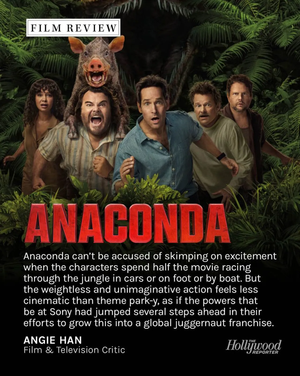 Anaconda Movie Review: A Disappointing Action Comedy with Jack Black and Paul Rudd