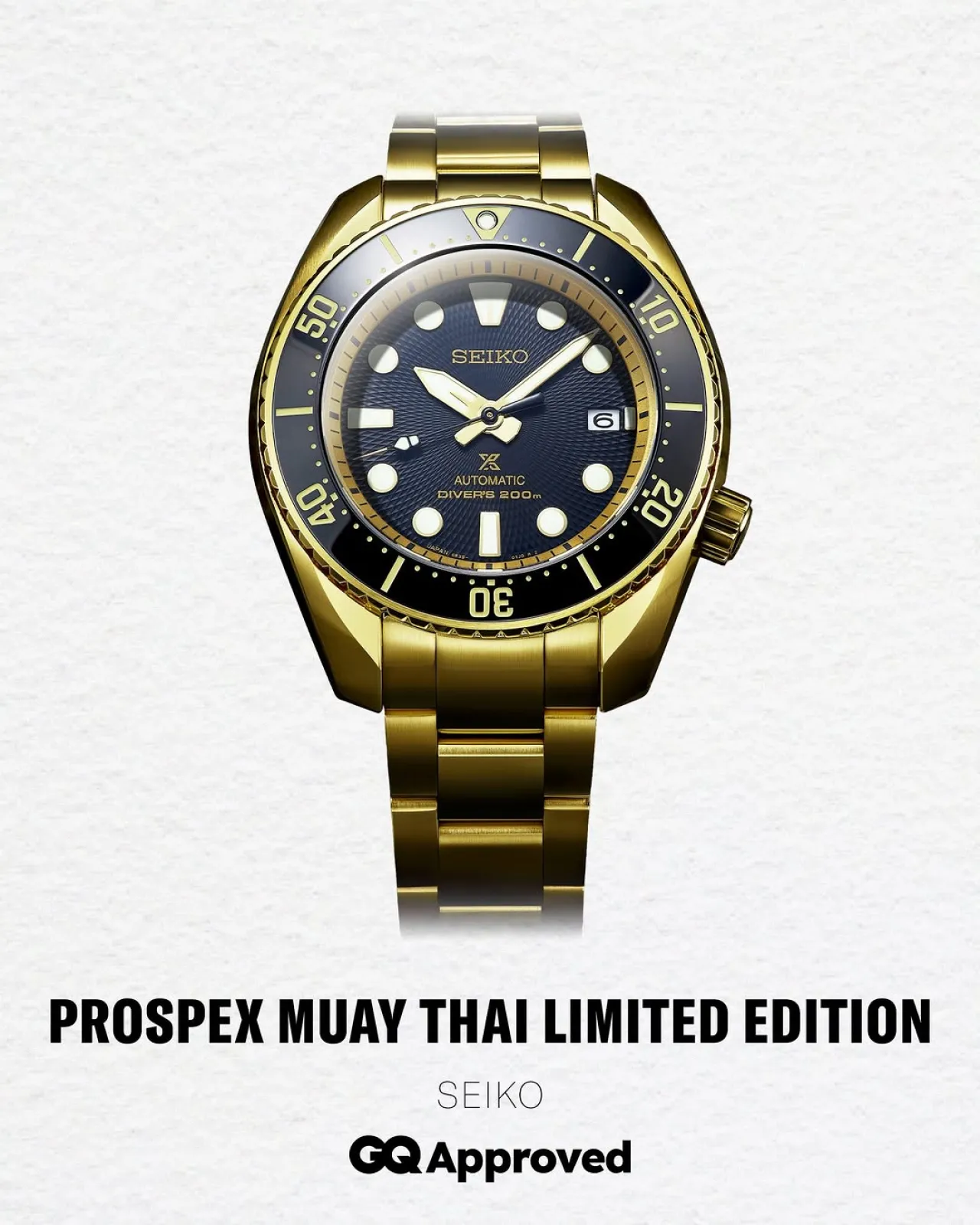 Seiko Prospex Thailand Limited Edition King Sumo Watch Celebrates Muay Thai Fighting Spirit