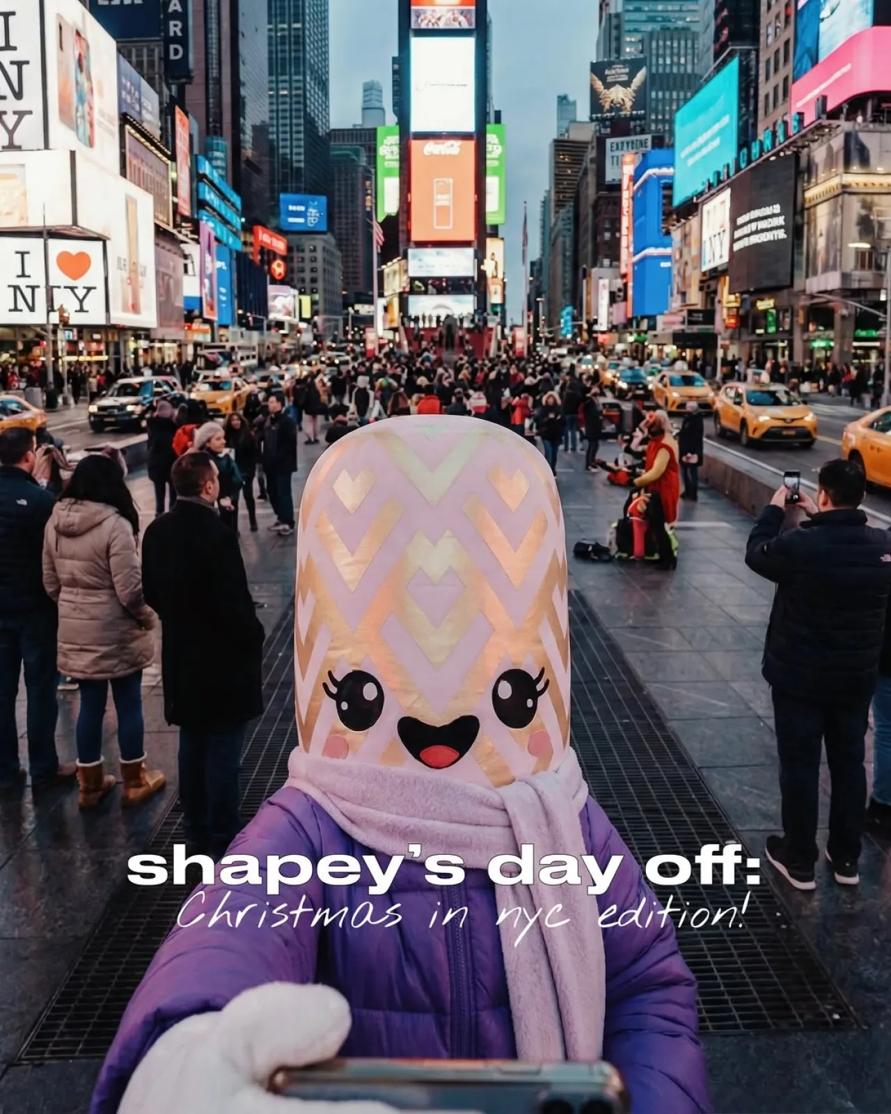 New York City Celebrates Christmas with Unique Tart Decorations