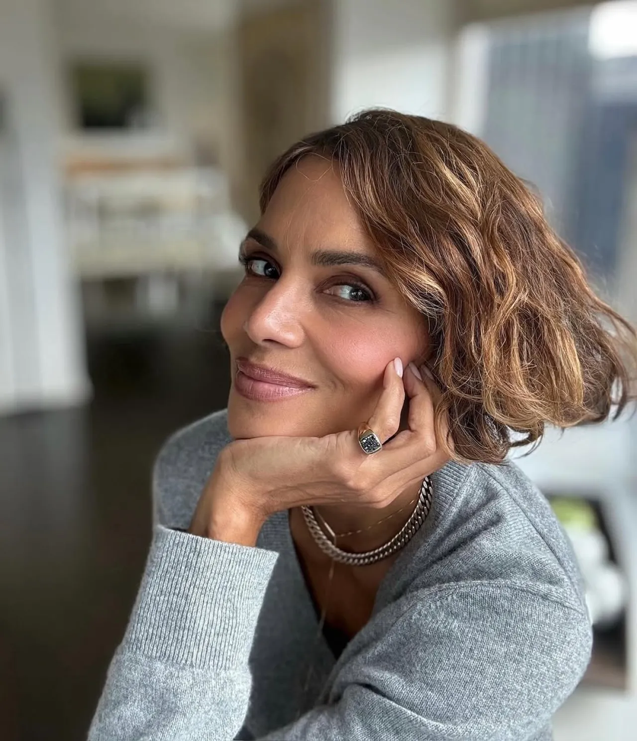 Halle Berry Extends Heartfelt Holiday Greetings to Fans