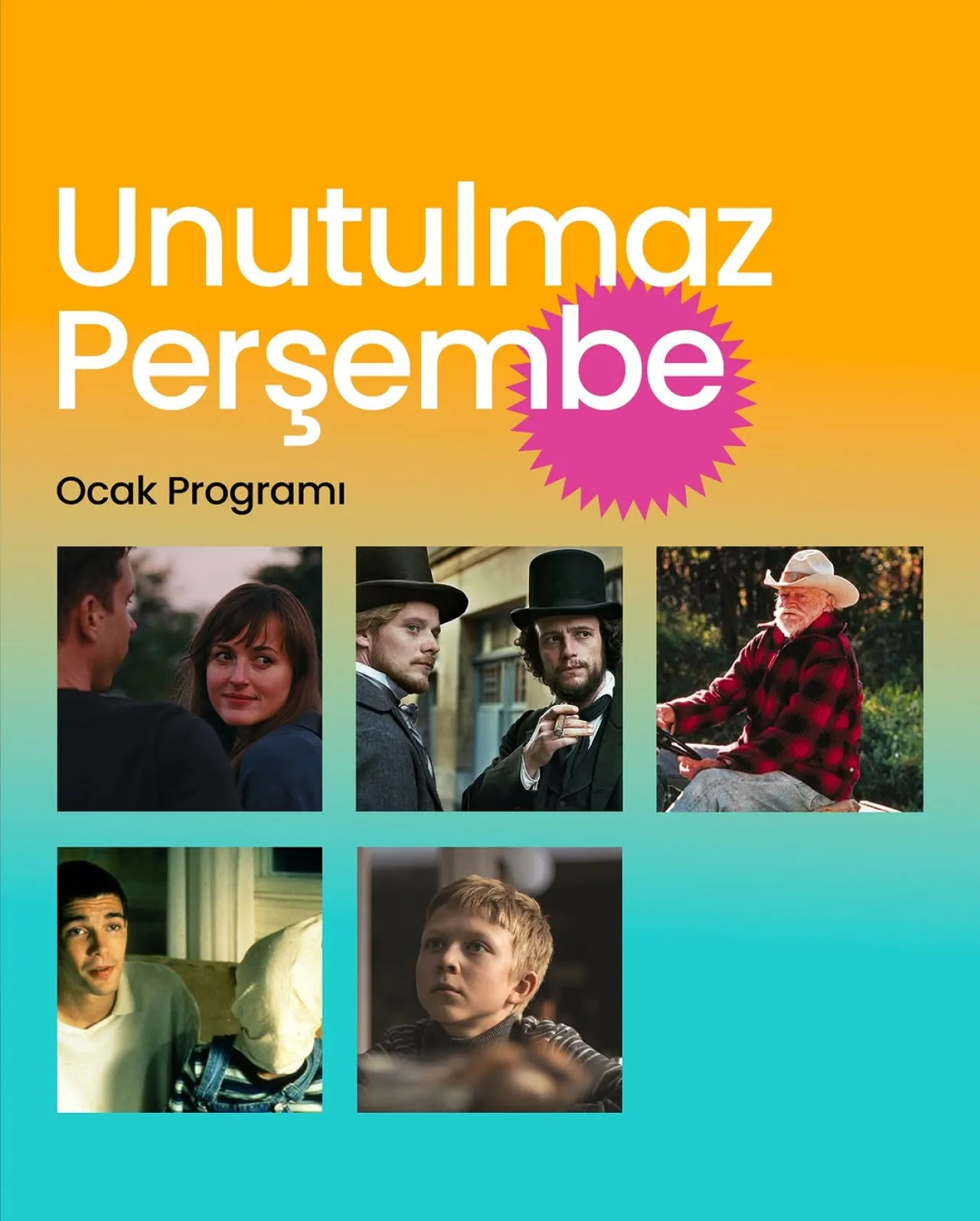 UnutulmazPerşembe: January Brings Weekly Screenings of Classic Films