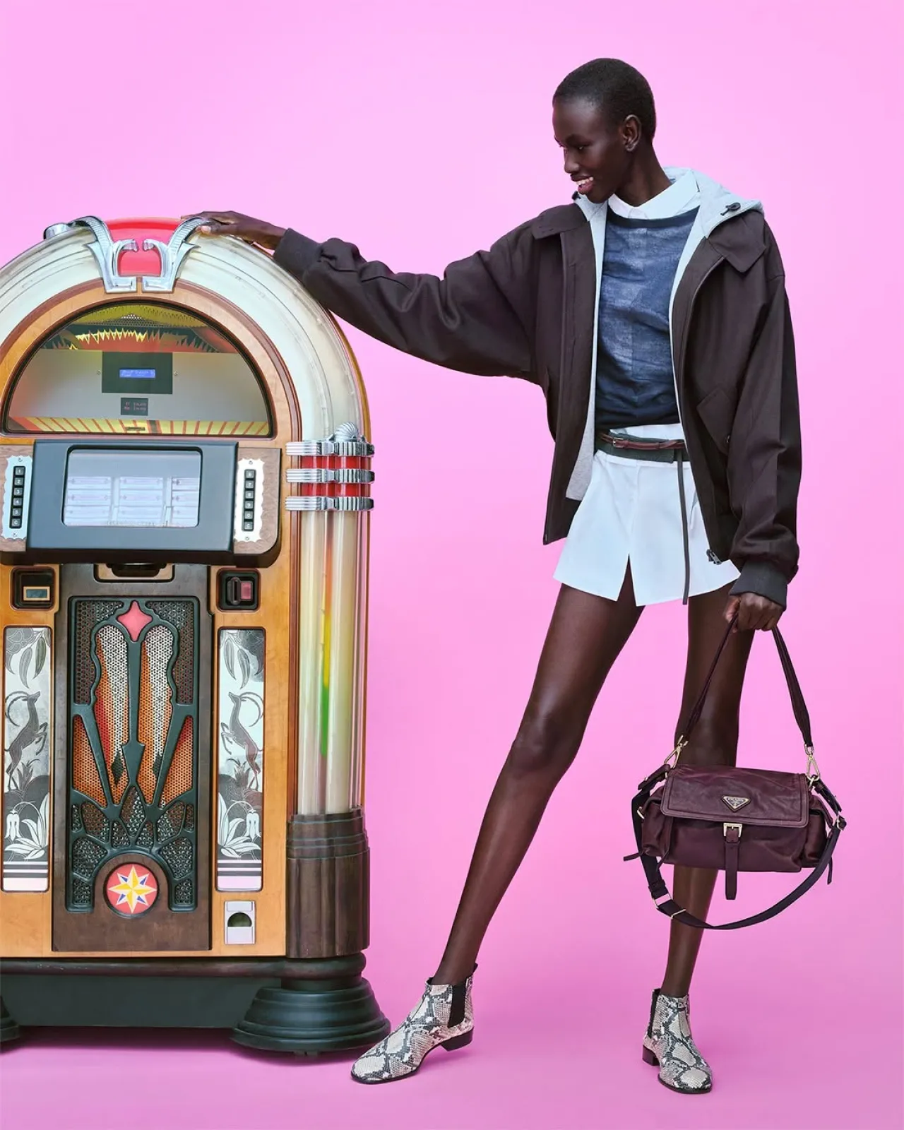 Prada Holiday 2025 Campaign Transforms Fashion into a Visual Symphony